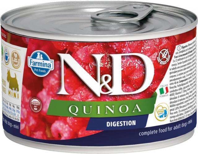 N&D Vlažna hrana za pse Can Dog Quinoa Mini Digestion, 140g