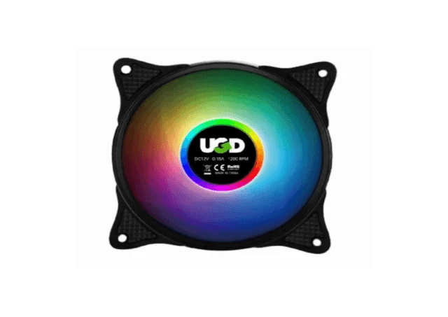 OSTALO Ventilator UGD WAVE H17I RGB/120mm x 25mm ventilator/Crna