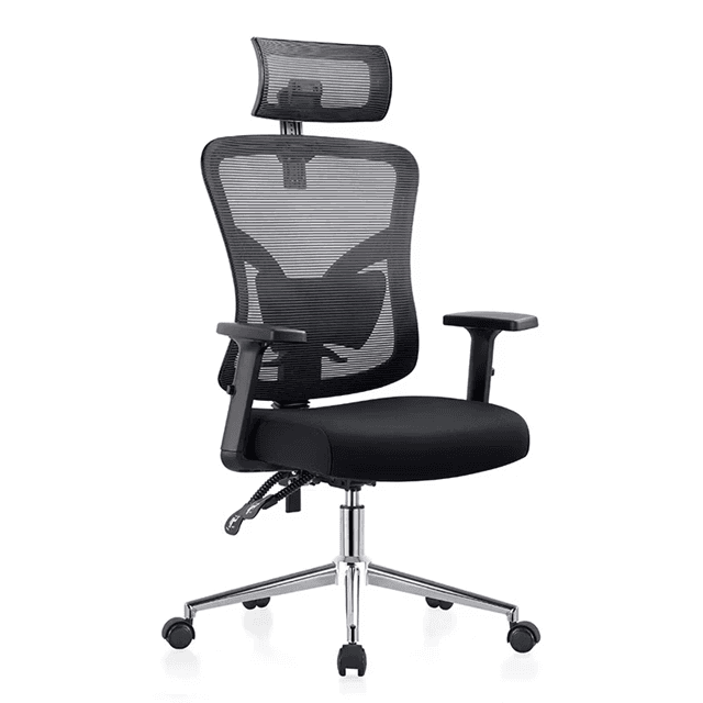 UGD Ergonomska kancelarijska stolica Balance, Crna