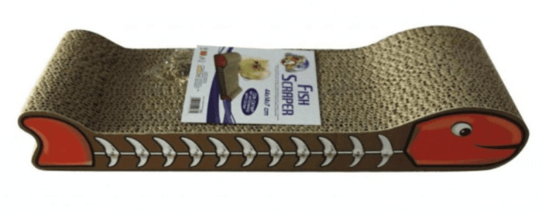 Grebalica za mačke Fish sa catnip 44cm