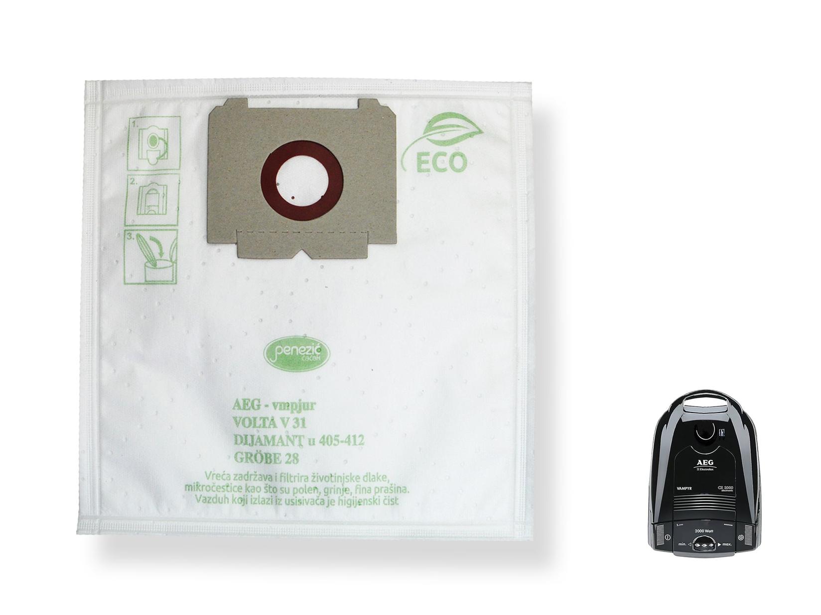 AEG VAMPYUR Kese za usisivače, 5 komada