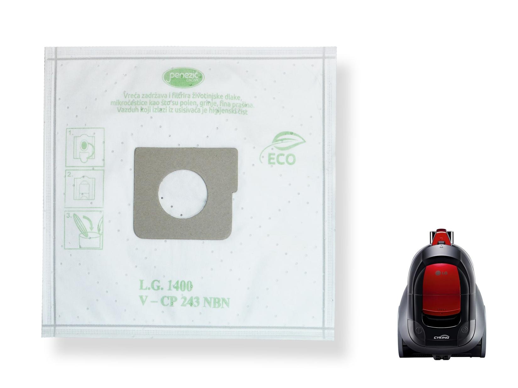 LG Kese za usisivače, 5 komada