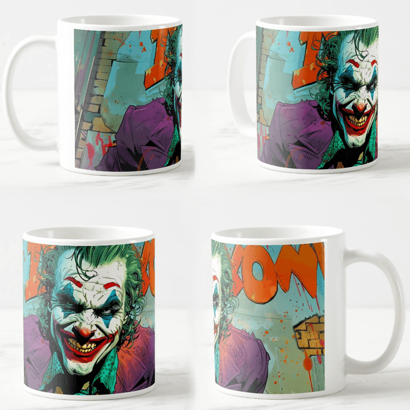 Šolja Džoker , 330 ml, Bela