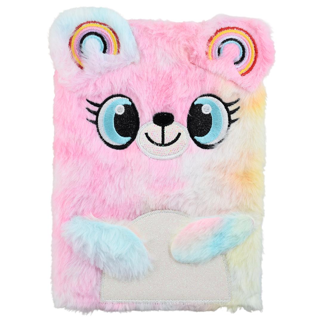 Sveska od pliša roze