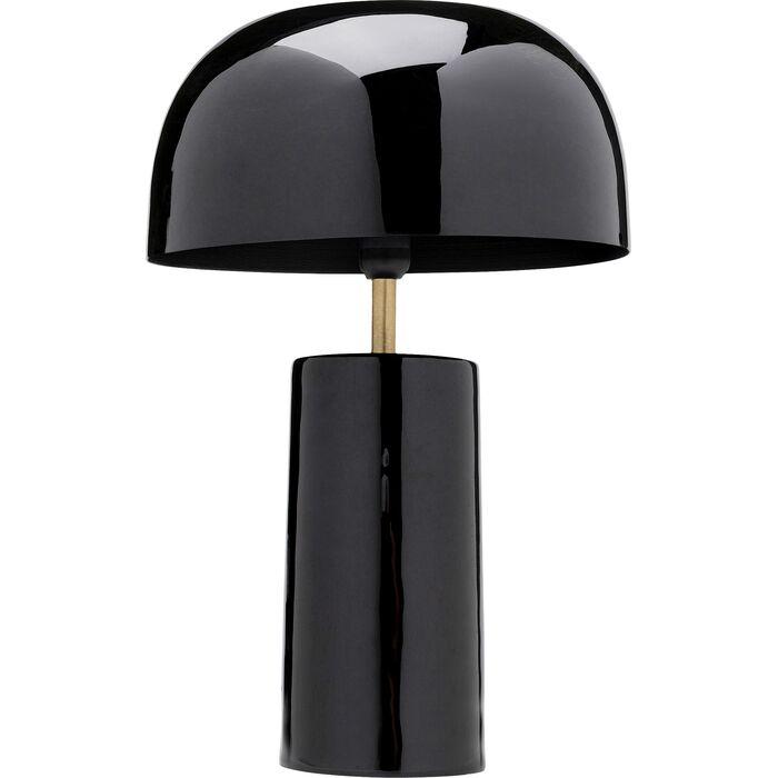 KARE Stona lampa Loungy, Crna