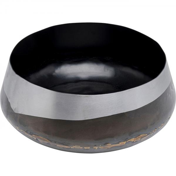 KARE Ukrasna činija Nora, 21cm, Antracit