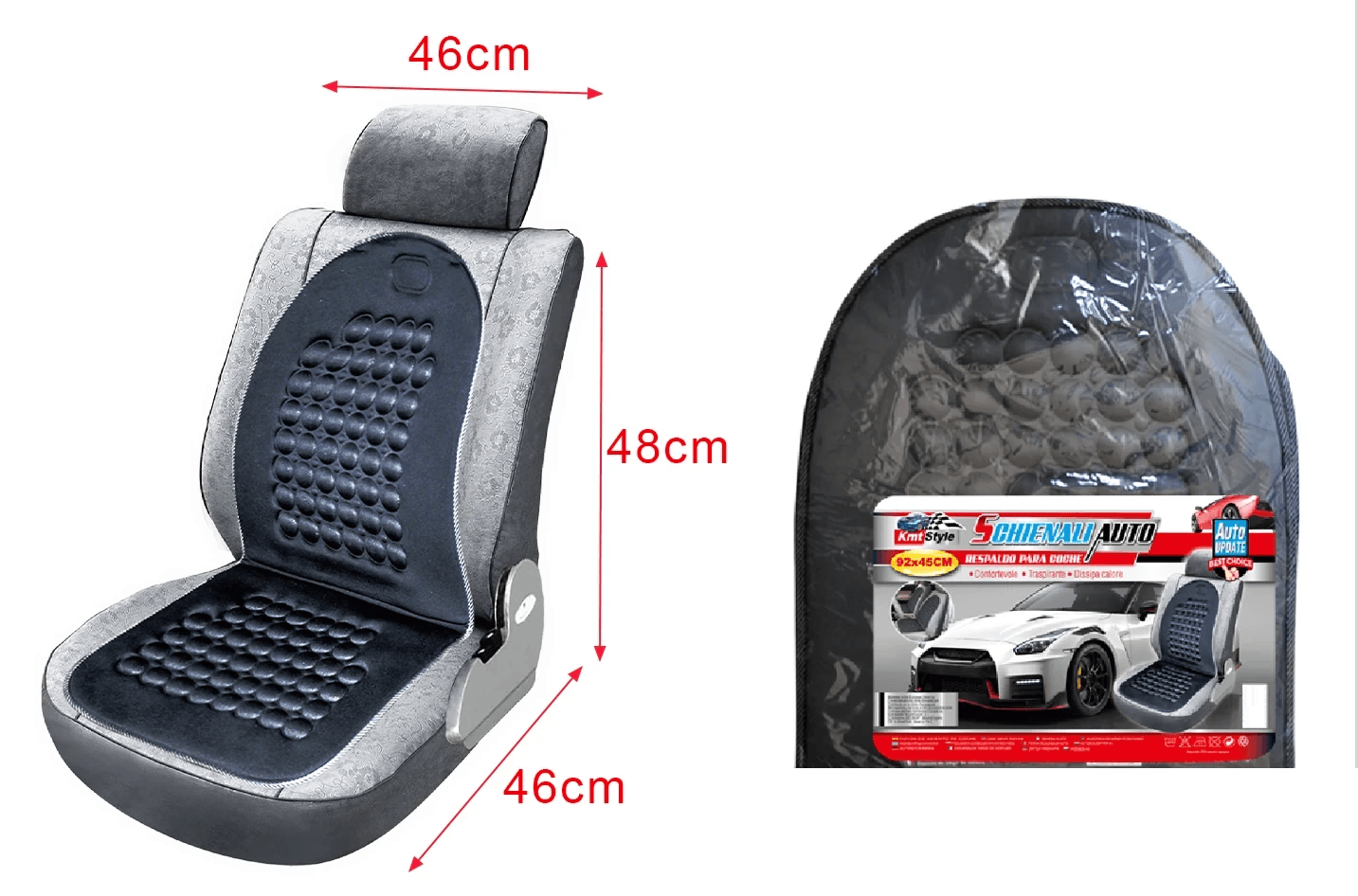 KMT Jastuk za auto sedište, 92x45cm