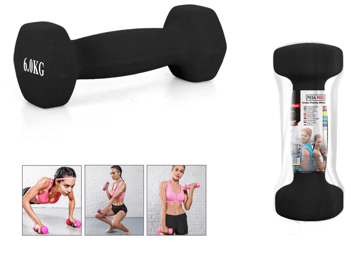 Bučica Marble dumbbell, 6kg, Cna