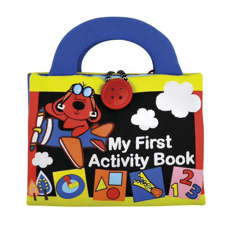 PEKA PRESCHOOL PRODUCTS Dečija plišana knjiga aktivnosti