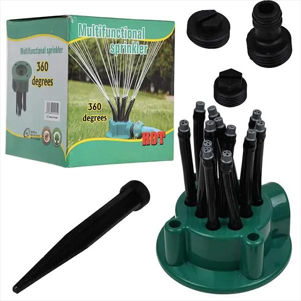 Prskalice za travnjak i baštu, Sa 12 fleksibilnih mlaznica