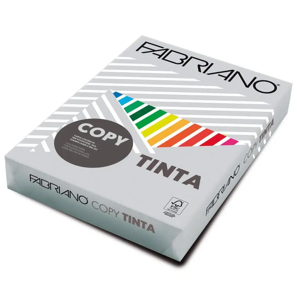 FABRIANO Tinta, Fotokopir papir, u boji, A4, 80 gr, Grigio