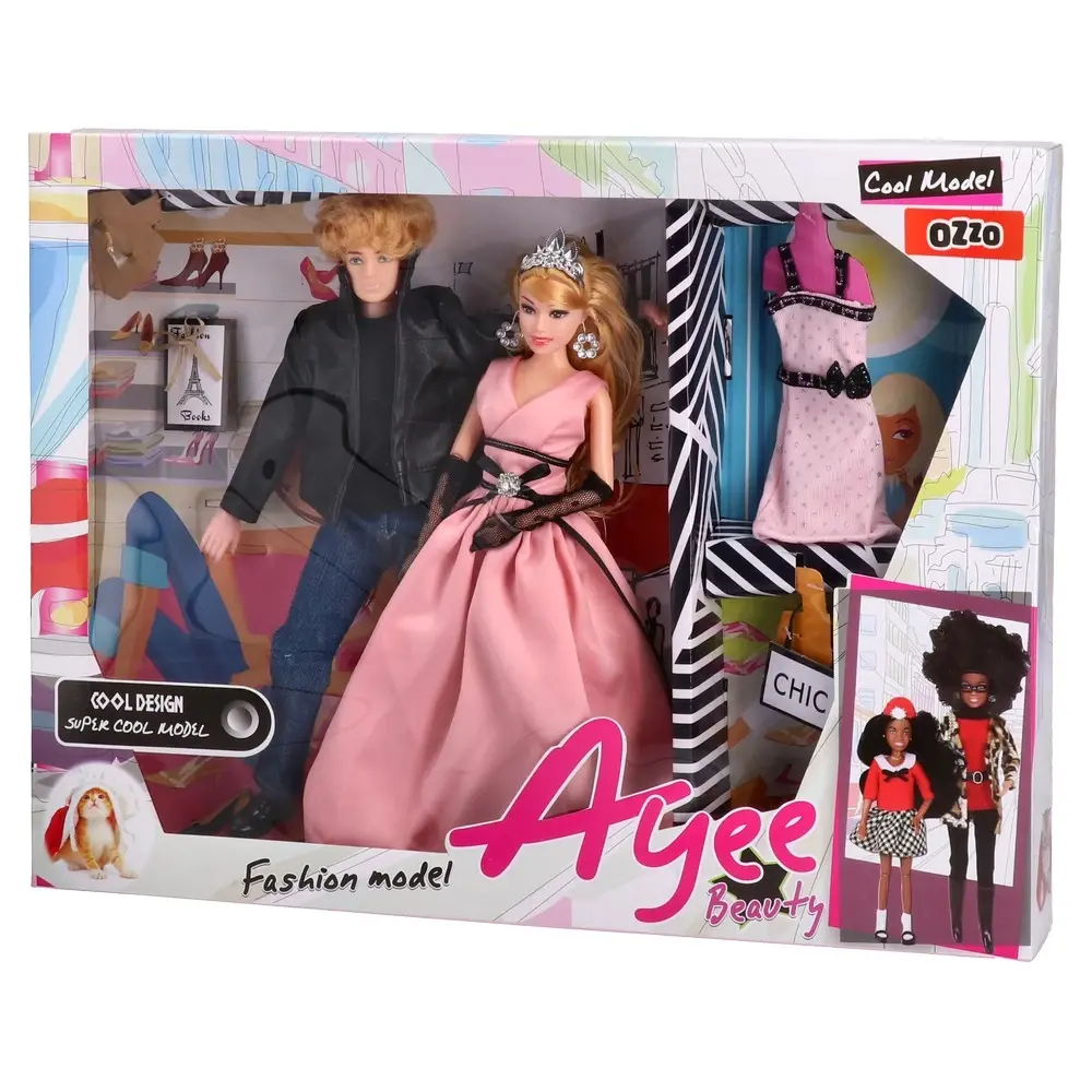 OZZO Ayee Fashion model Set od dve lutke