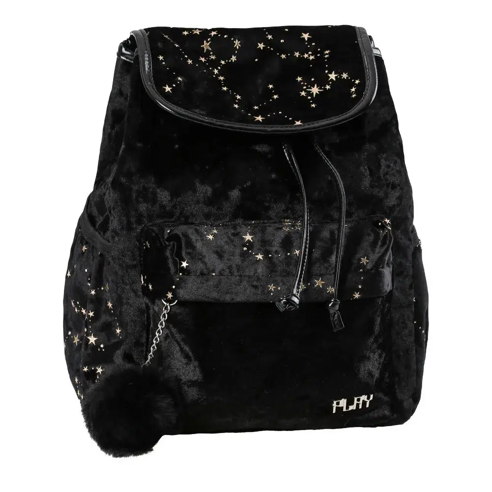 PLAY Pop trend Ranac za devojčice, Black plush