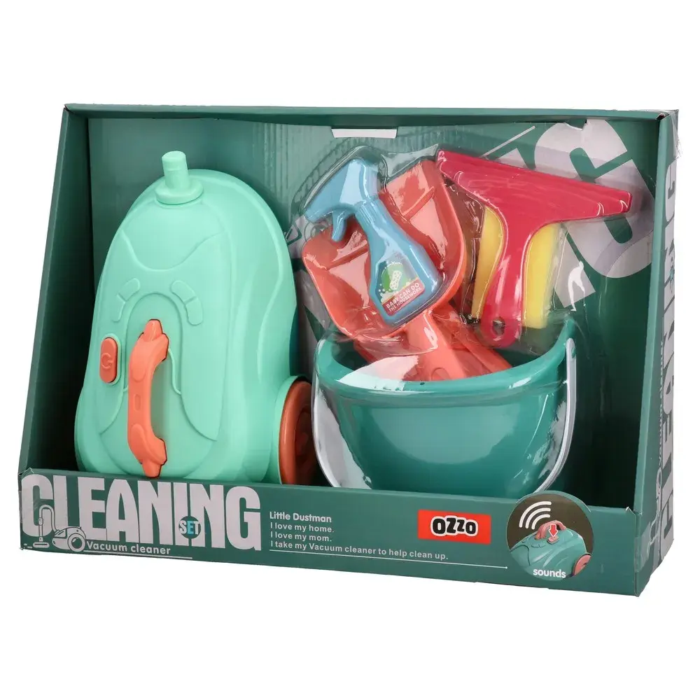 Ozzo Igračka set za čišćenje sa usisivačem Cleaning