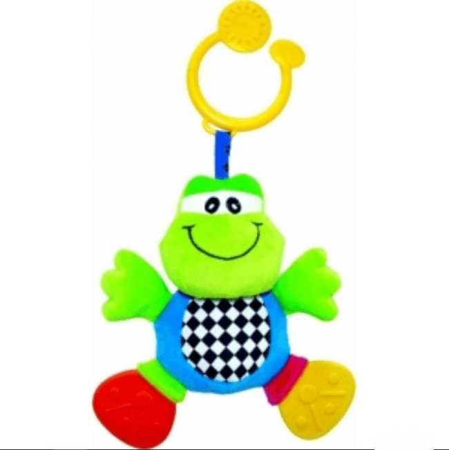 BIBA TOYS Igračka glodalica žabica