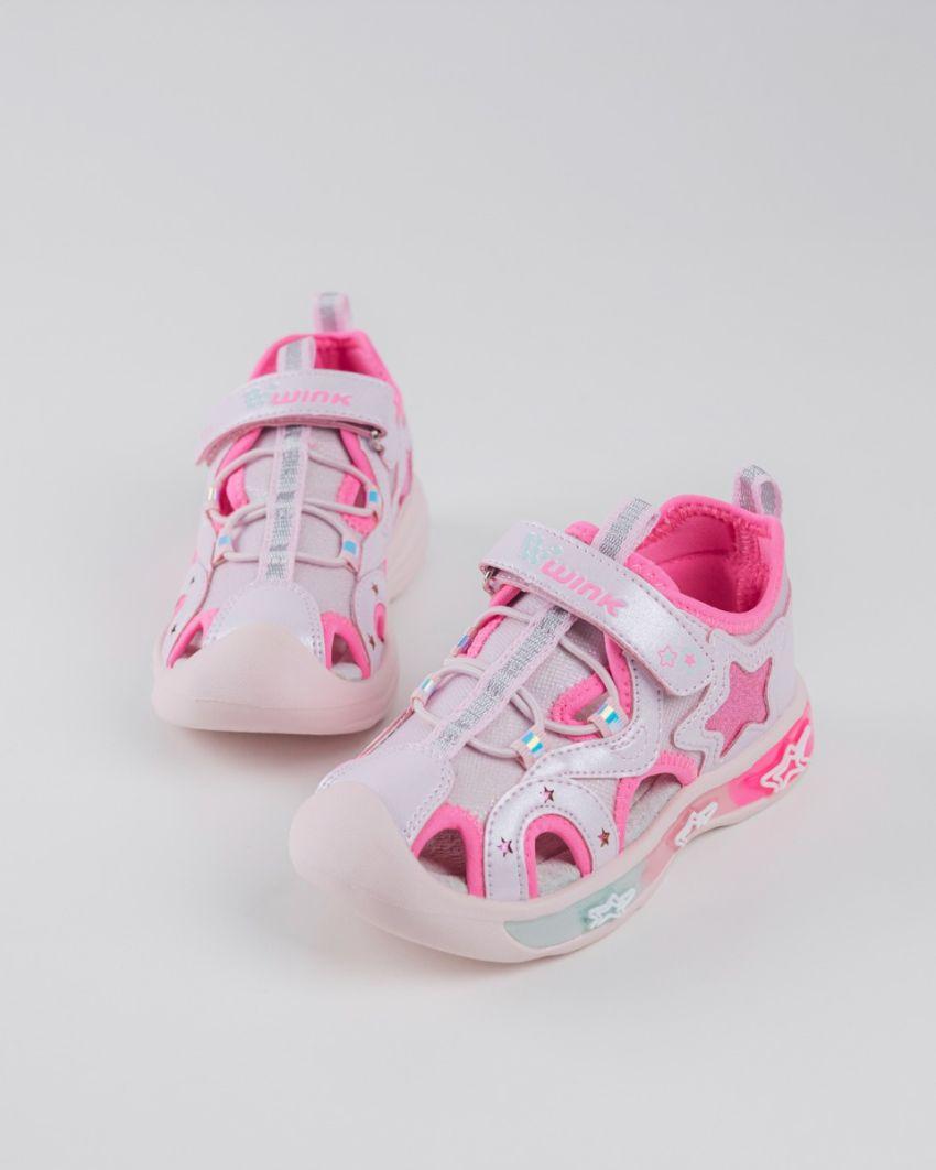 Wink Sandale za devojčice SE61017-3, Roze