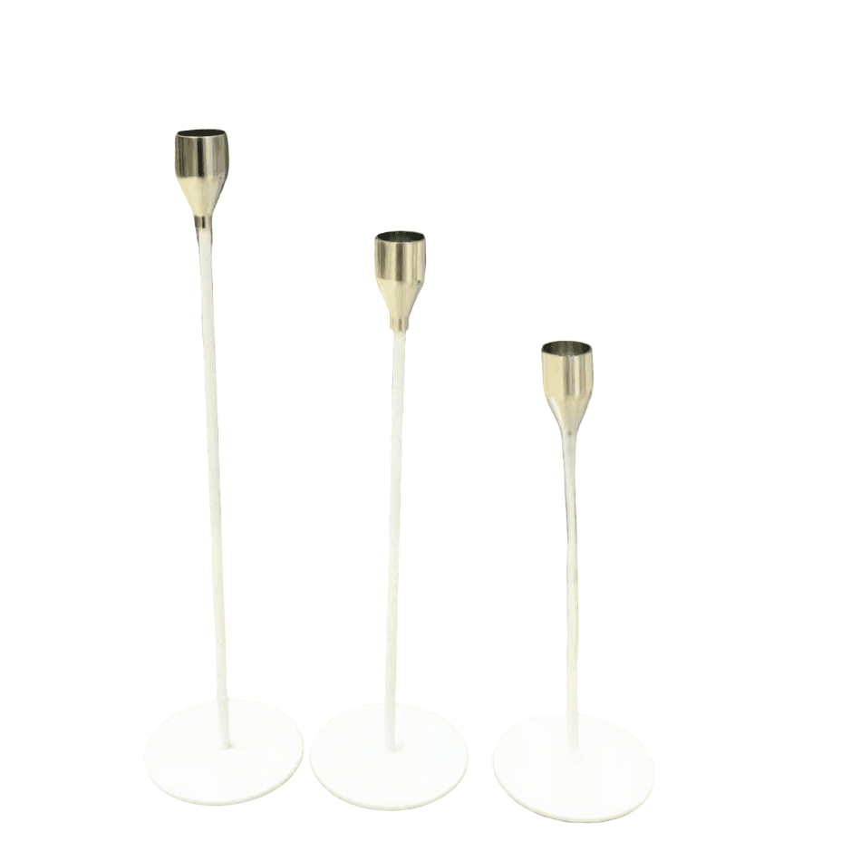 Svećnak Elegant, Beli