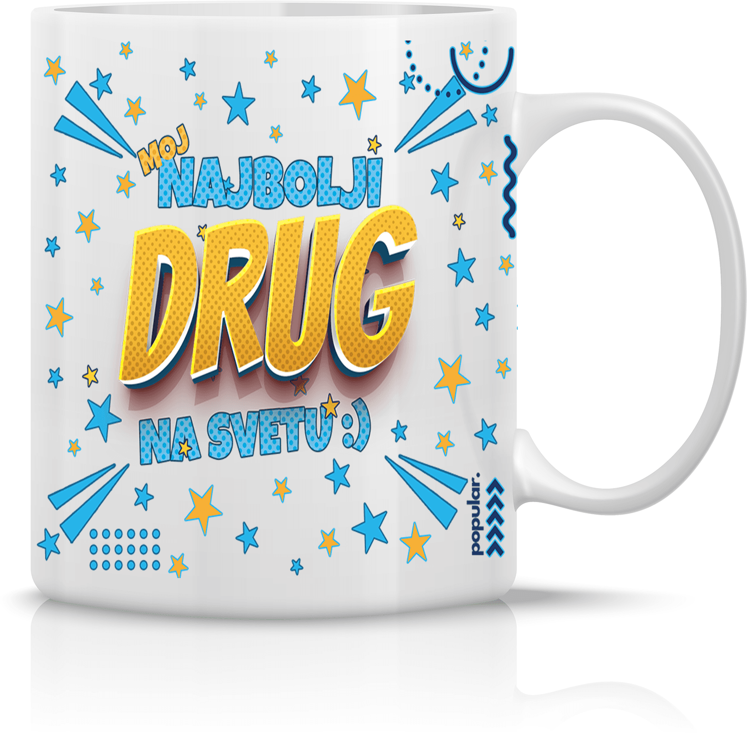 Popular Keramička šolja sa kutijom 16, 330ml