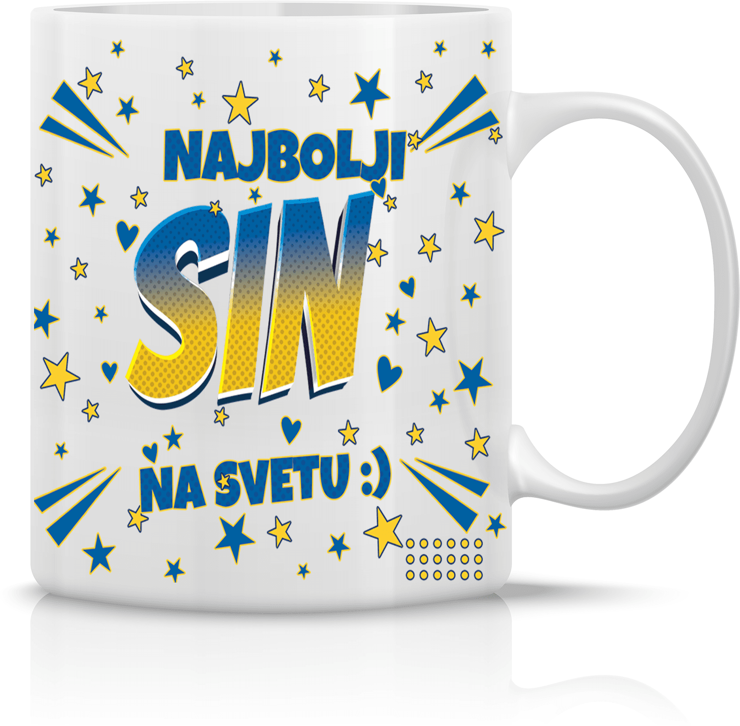 Popular Keramička šolja sa kutijom 08, 330ml