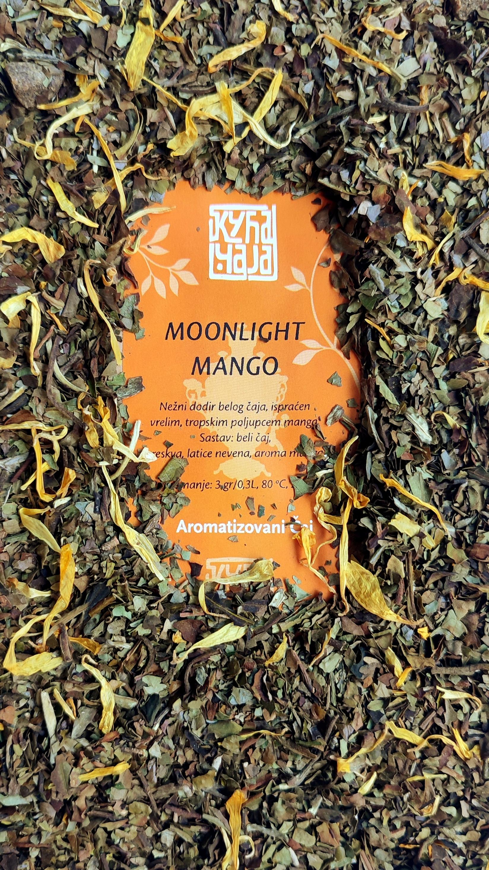 KUĆA ČAJA Moonlight mango (beli aromatizovani čaj) 50g