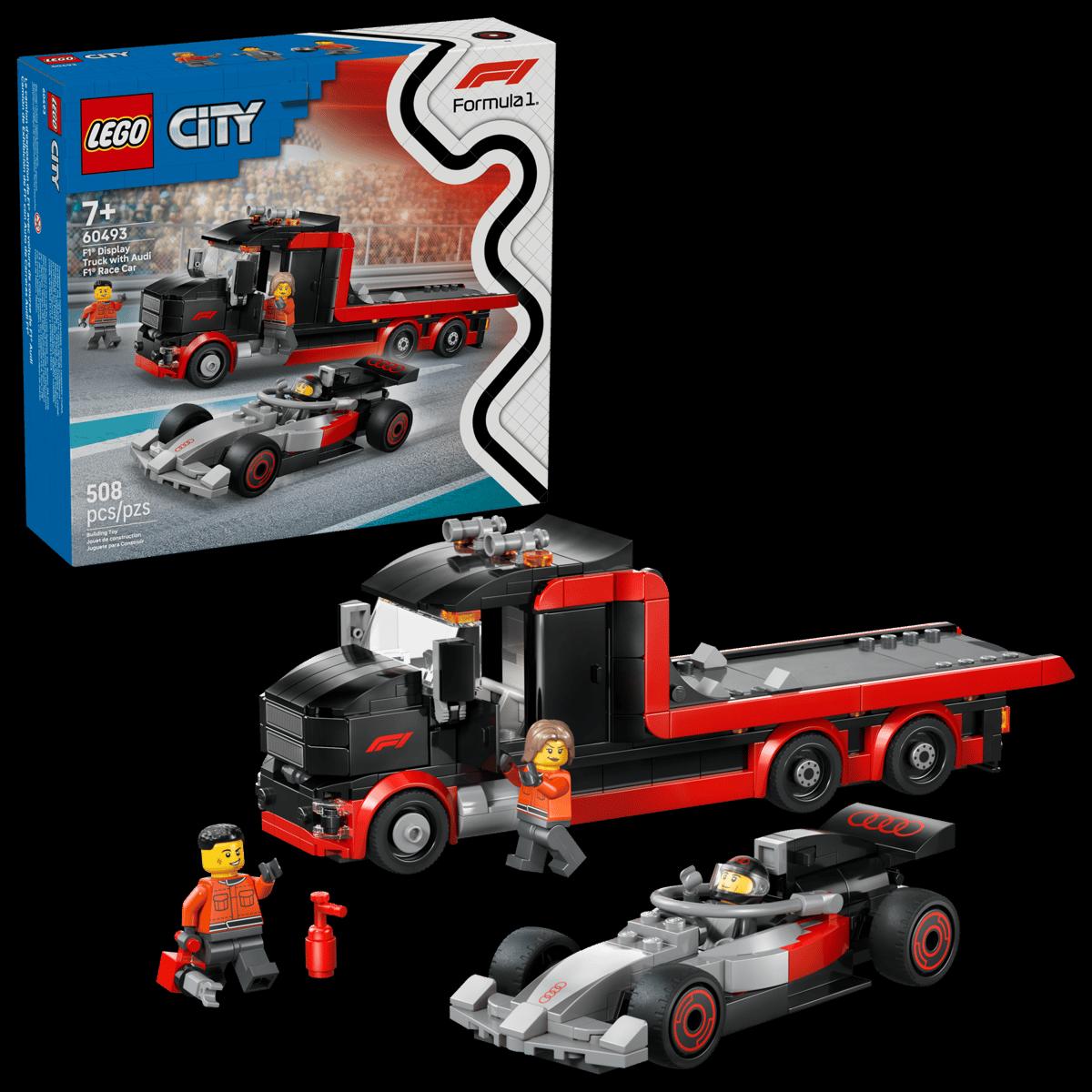 LEGO® F1® Kamion za izlaganje sa trkačkim automobilom Audi F1® 60493