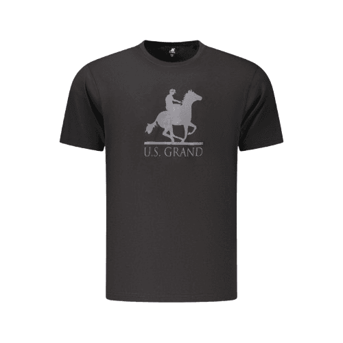 U.S. Grand Polo Muška majica AU03186, Kratki rukav, Crna