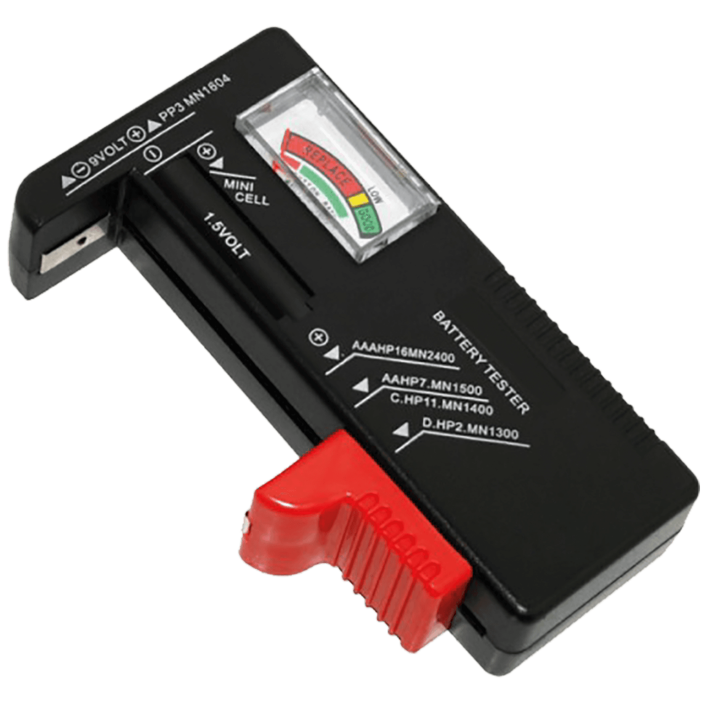 Selected image for HOME Tester za baterije AA/AAA/C/D/9V dugmaste 1.5V baterije