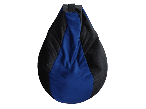 Lazy Pleasure Lazy bag, 240x100cm, Crno-teget