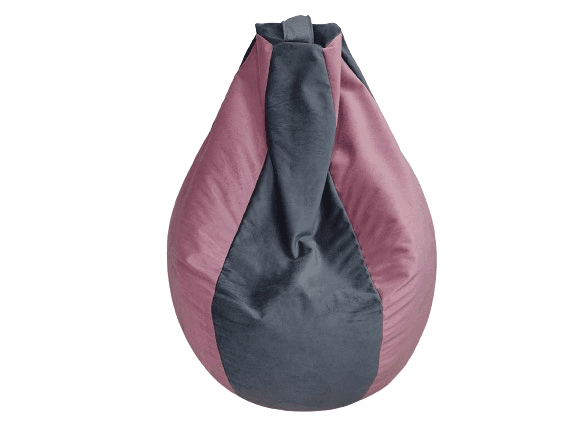 Lazy Pleasure Lazy bag, 270x110cm, Sivo-roze