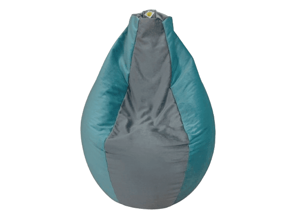 Lazy Pleasure Lazy bag, 210x90cm, Sivo-tirkizni