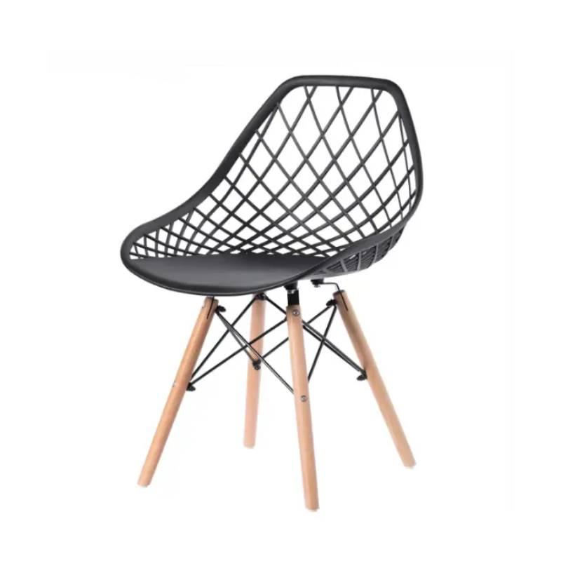 Skandi Trpezarijska stolica, Crna