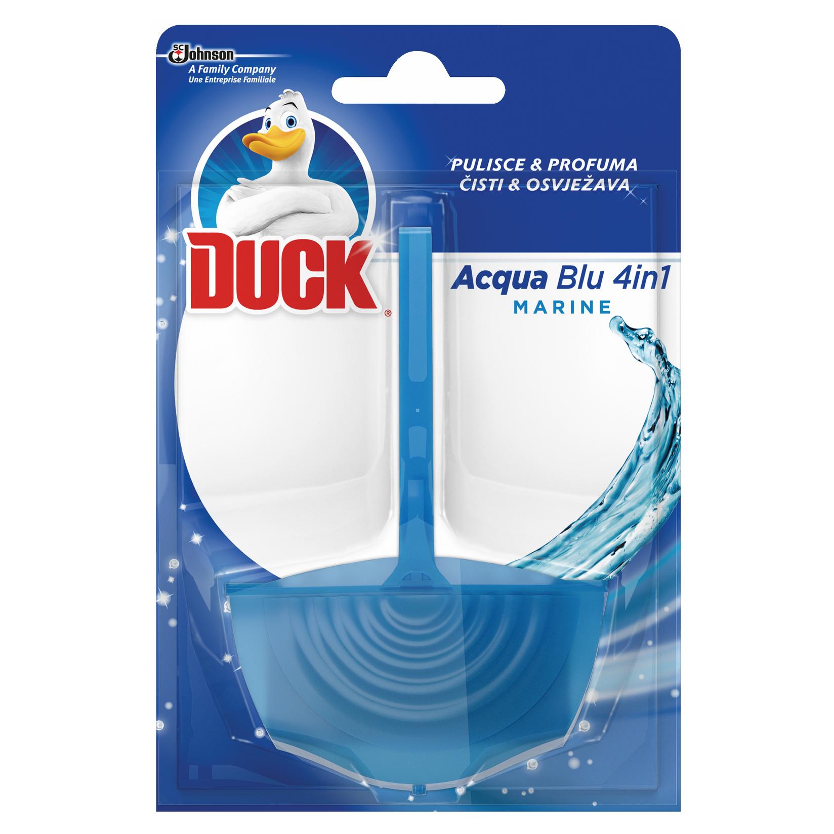 SC JOHNSON Osveživač za WC šolju Duck Aqua Blue Duopack 4u1