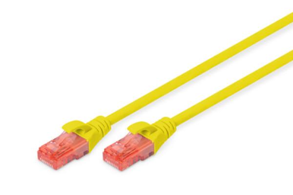 DIGITUS Kabl za povezivanje DK-1612-010 6 U/UTP CCA 1m žuti