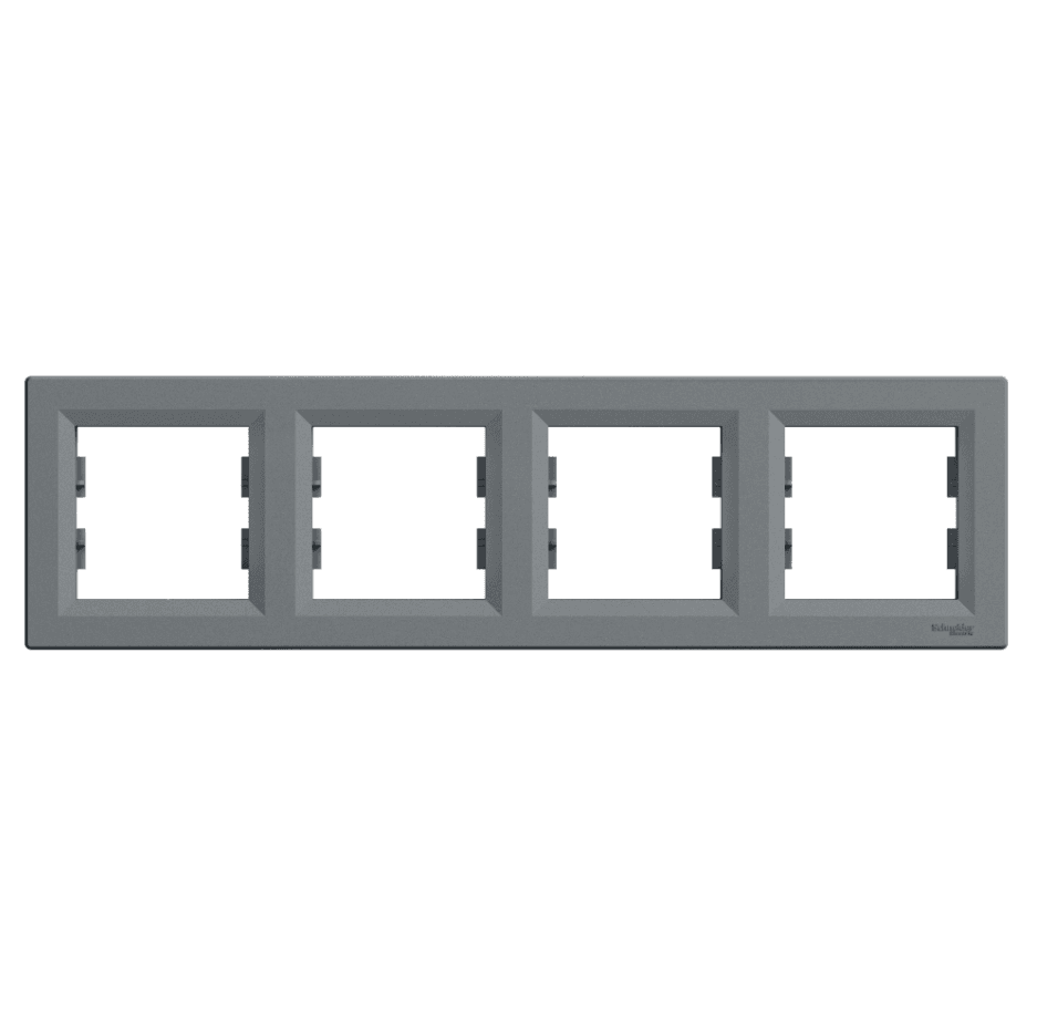 SCHNEIDER ELECTRIC Asfora horizontalni ram za 4 elementa čelik