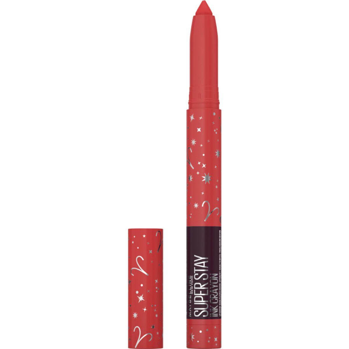 Maybelline New York Superstay Matte Ink Crayon Zodiac Ruž u olovci, 45 Hustle In Heels Aries
