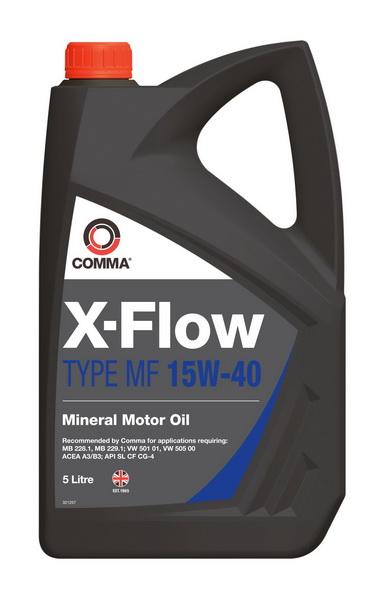 COMMA Motorno ulje X-FLOW MF 15W40 MIN, 5L