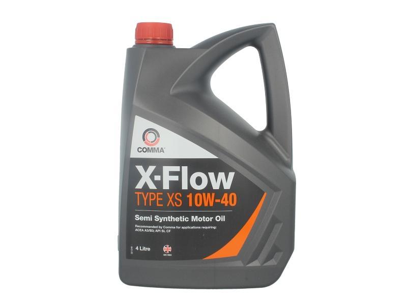 COMMA Motorno ulje X-FLOW XS 10W40 SEMI, 4L