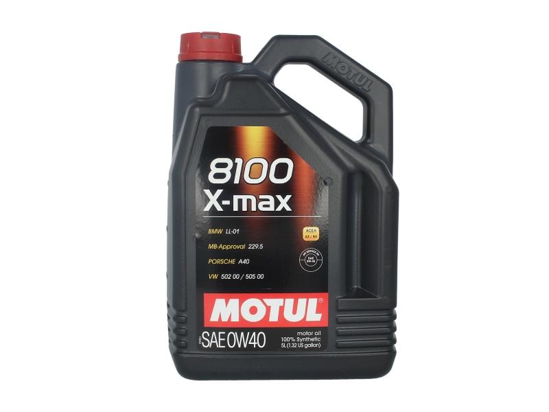 MOTUL Motorno ulje 8100 X-MAX, 0W40, 5L