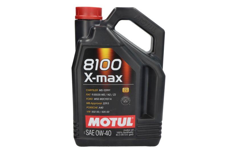 MOTUL Motorno ulje 8100 X-MAX, 0W40, 4L