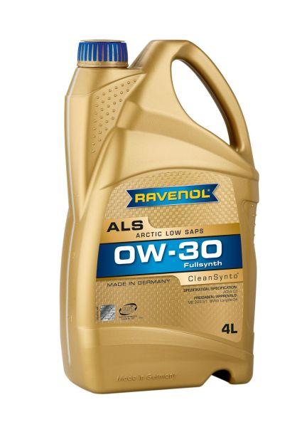RAVENOL Motorno ulje ALS SAE 0W30, 4l