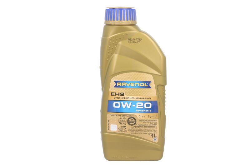 RAVENOL Motorno ulje EHS SAE 0W20, 1l