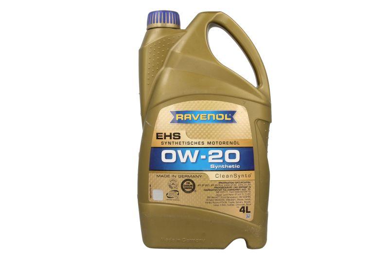 RAVENOL Motorno ulje EHS SAE 0W20, 4l