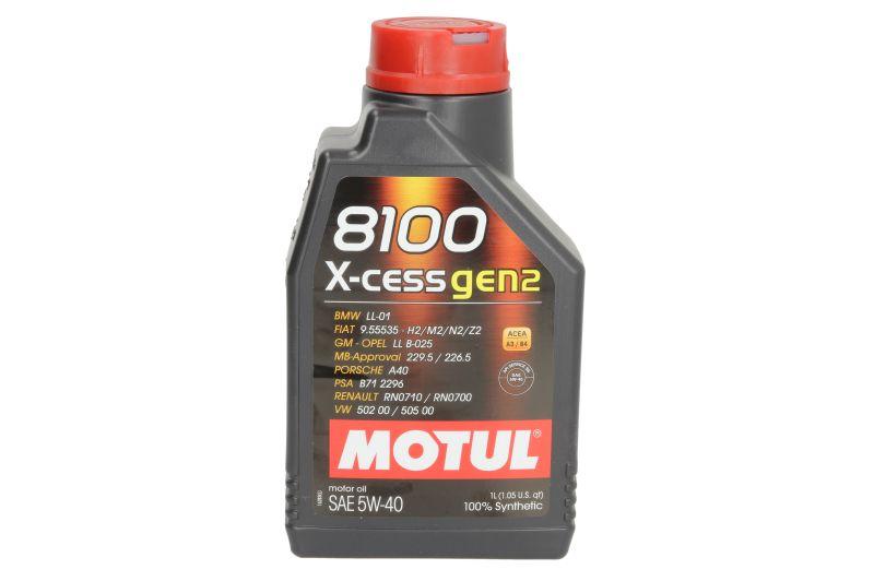 MOTUL Motorno ulje 8100 X-CESS GEN2, 5W40, 1L