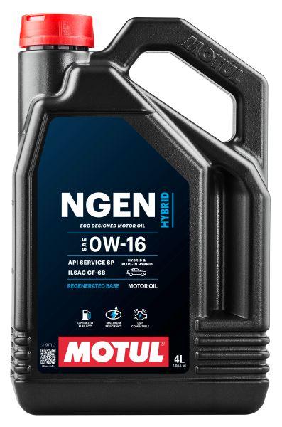 MOTUL Motorno ulje NGEN HYBRID, 0W16, 4L
