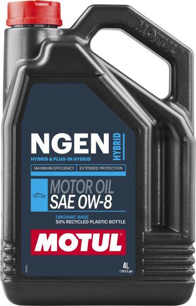 MOTUL Motorno ulje NGEN HYBRID, 0W8, 4L