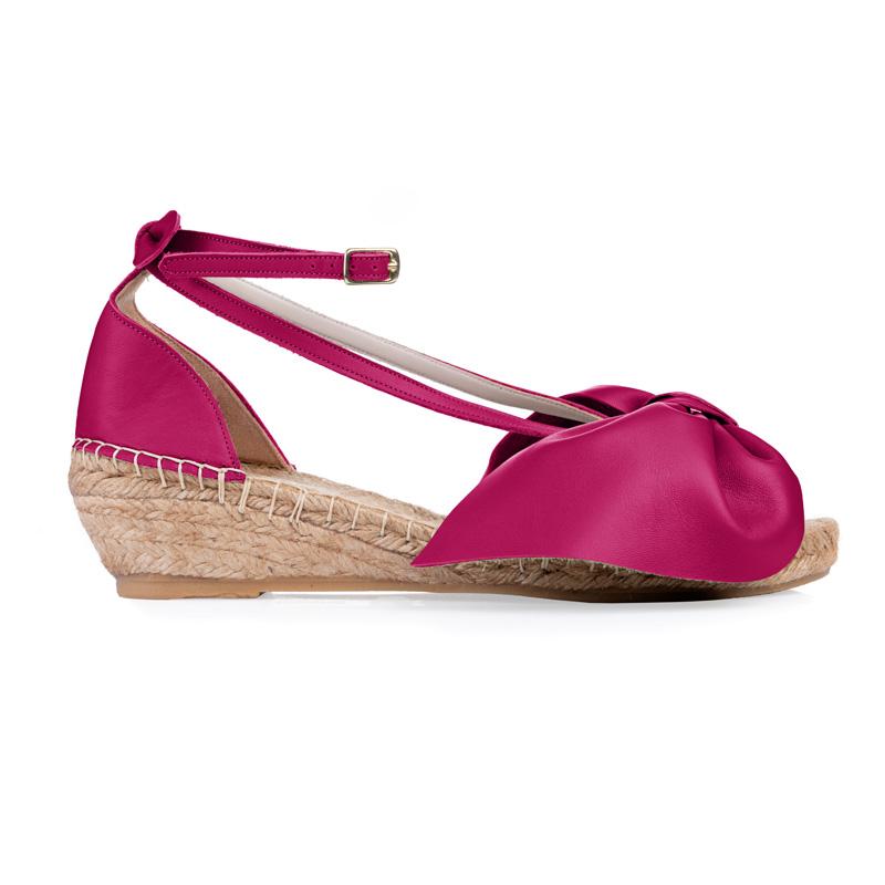M-ISHKA Ženske sandale Wedges passion pink