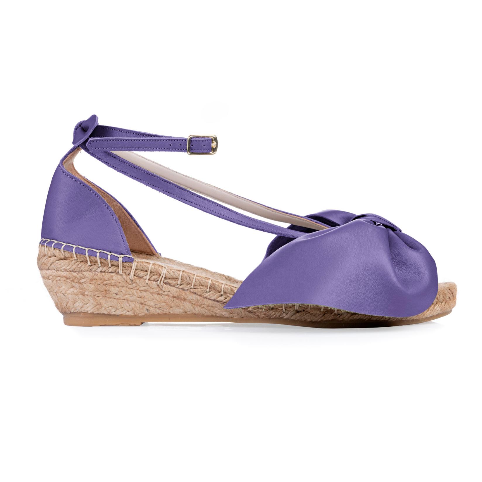 M-ISHKA Ženske sandale Wedges violet