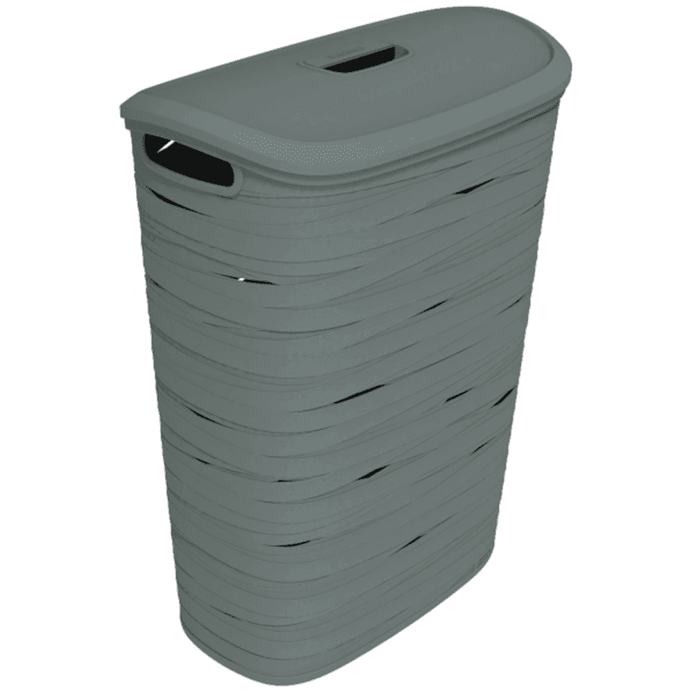 Curver Korpa za veš 49l RIBBON, Siva