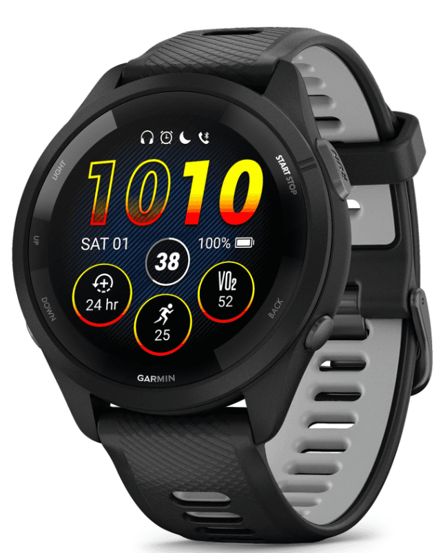 Pametni sat Garmin Forerunner 265 Music, crne boјe