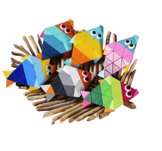 Magio Magnetne 3D kocke Click Blocks, 47 komada